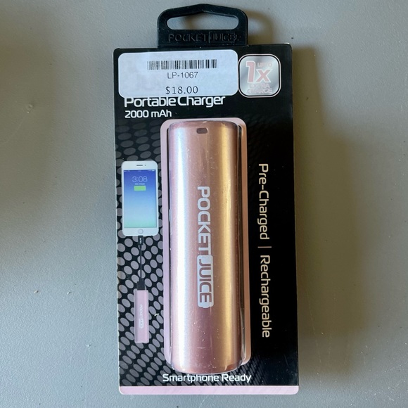 JUSTIN: 2600mAh POWER STICK and POCKET JUICE: Portable Charger 2000mAh - Picture 4 of 5